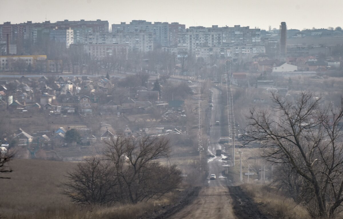    Артемовск (Бахмут), Украина  EPA-EFE/OLEG PETRASYUK