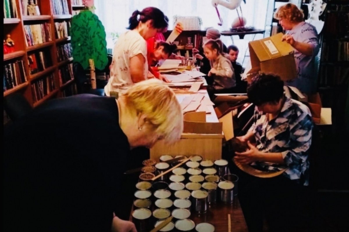    В Вязниковском районе начали делать блиндажные свечи для СВО