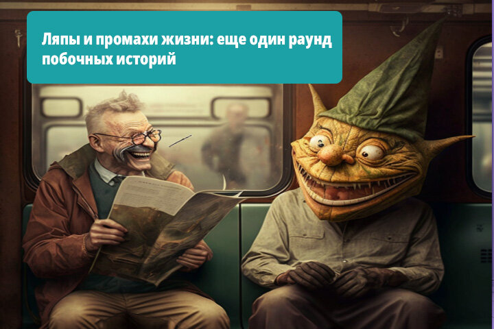 Ляпы и промахи жизни: еще один раунд побочных историй 