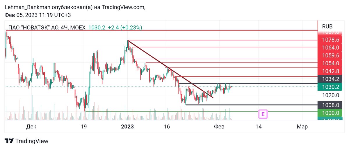 4-x часовой график NVTK