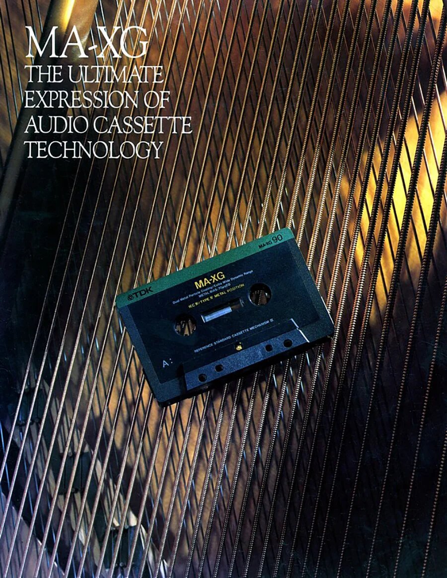 TDK MA-XG 1990 год