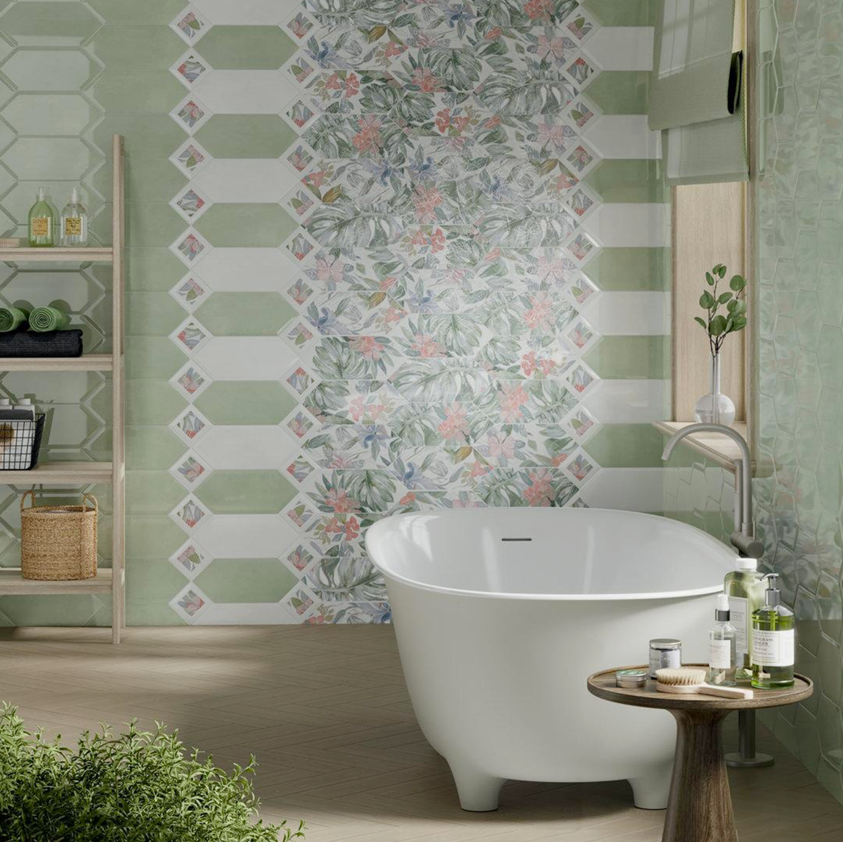 Варианты оформления ванной плиткой ломбардия керама марацци