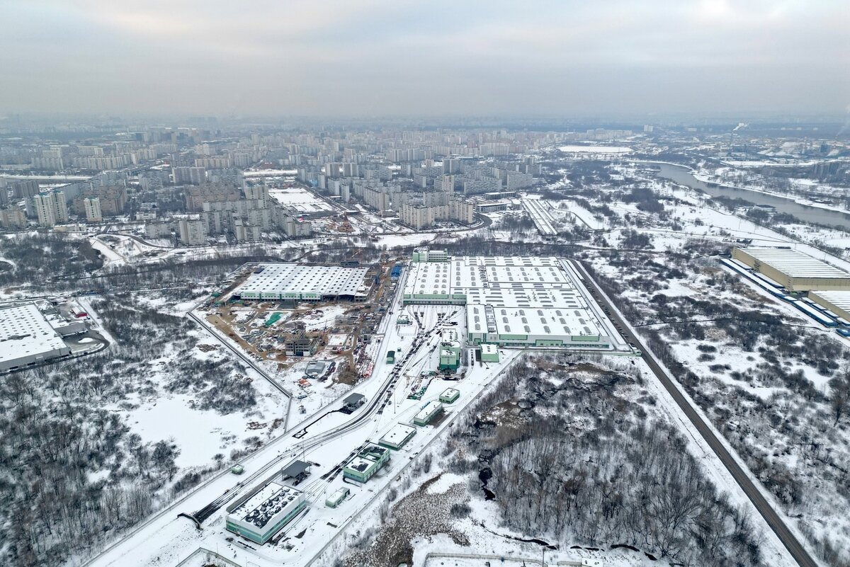 🚉 Электродепо «Братеево-2» (проектн. «Южное») Замоскворецкой линии |  Развитие Метрополитена в Москве | Дзен