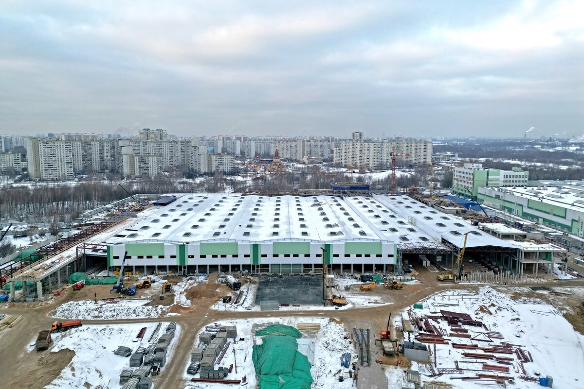 🚉 Электродепо «Братеево-2» (проектн. «Южное») Замоскворецкой линии |  Развитие Метрополитена в Москве | Дзен