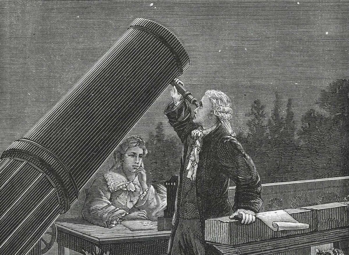 Вильям Гершель телескоп
