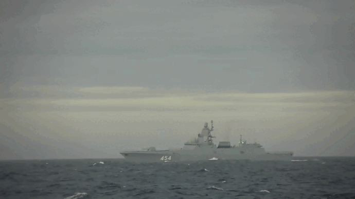 Стрельба ракетой «Циркон» в Баренцевом море. Источник видео: Минобороны РФ
