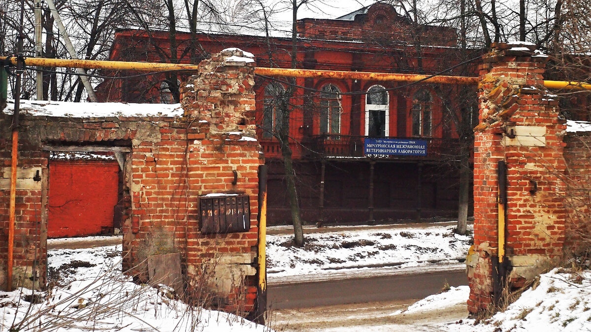 Архитектурный Мичуринск. Городские Пилоны. | Бродило | Дзен