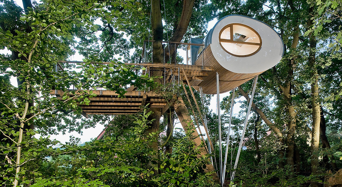 Treehouse Djuren, фото: Alasdair Jardine