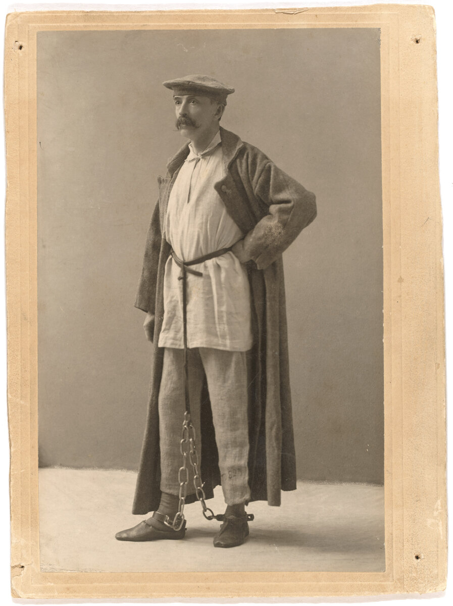  Джордж Кеннан в одеянии каторжанина