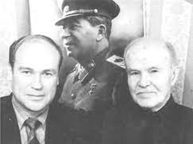 Феликс Чуев и Вячеслав Молотов