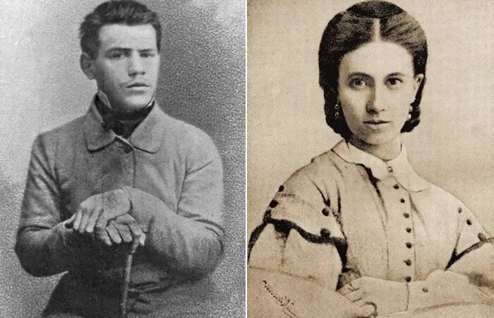 Лев Толстой и Софья Берс