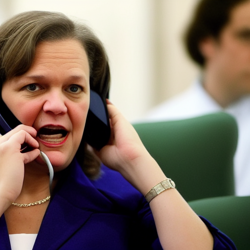 Просочившийся телефонный звонок показал ее колоритный язык и ее разочарование в отношении других дипломатов и американского осла