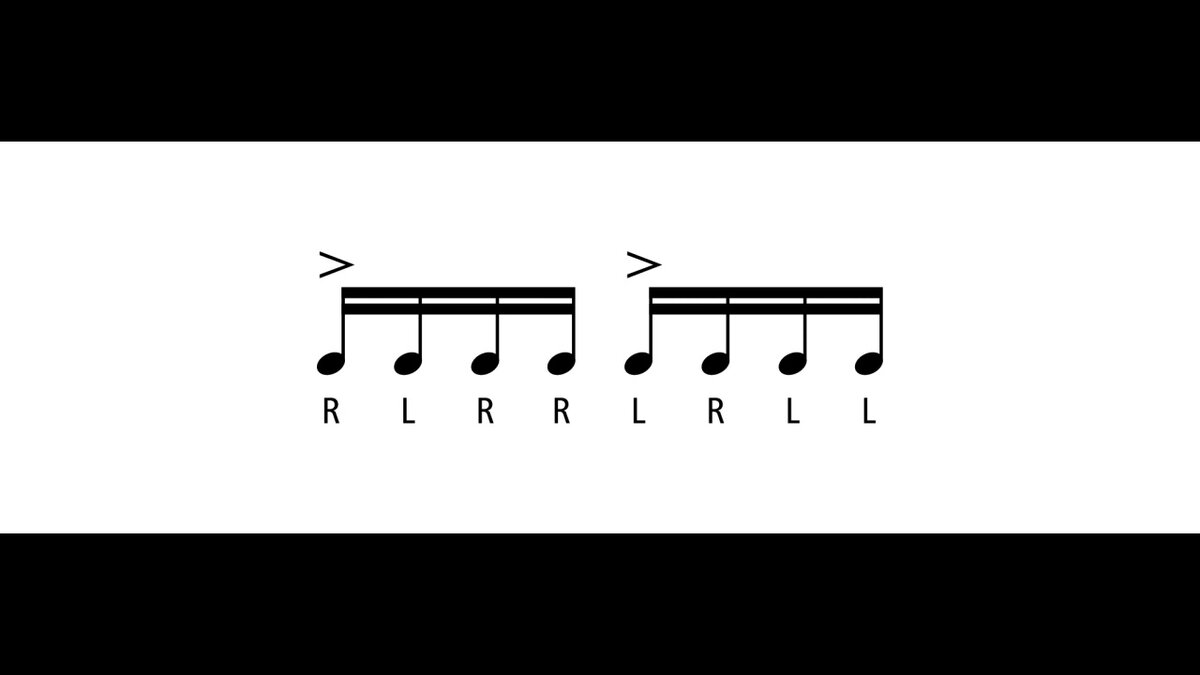 Рудимент. Парадидл. 🎵 2/4. Акцент. Шестнадцатые. Что, чёрт возьми, здесь происходит? 😈