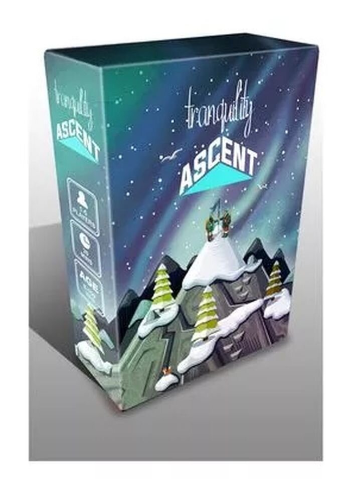 Коробка настольной игры Tranquility: The Ascent