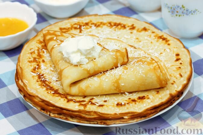 Фаршированные блины с мясом и рисом