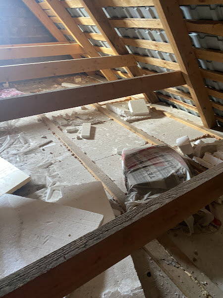 Утепление пенопластом