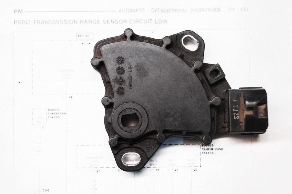 Датчик селектора вариатора Додж Калибр