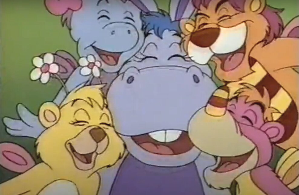 Мультсериалы 1985. Wuzzles 1985. Мультики 1985 года. The Wuzzles Disney. What's Michael? Мультсериал с 1985 г..