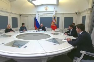    Фото: скриншот из видео на сайте kremlin.ru Ирина Амелина