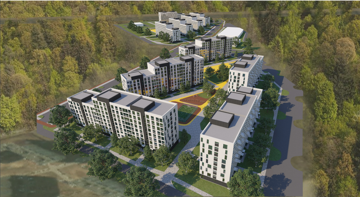 Жилой комплекс комфорт - класса "Зимний сад"