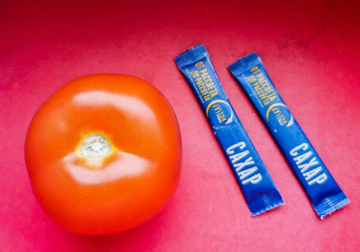 Помидор и теперь раритет: сахарные стики из Макдональдса.