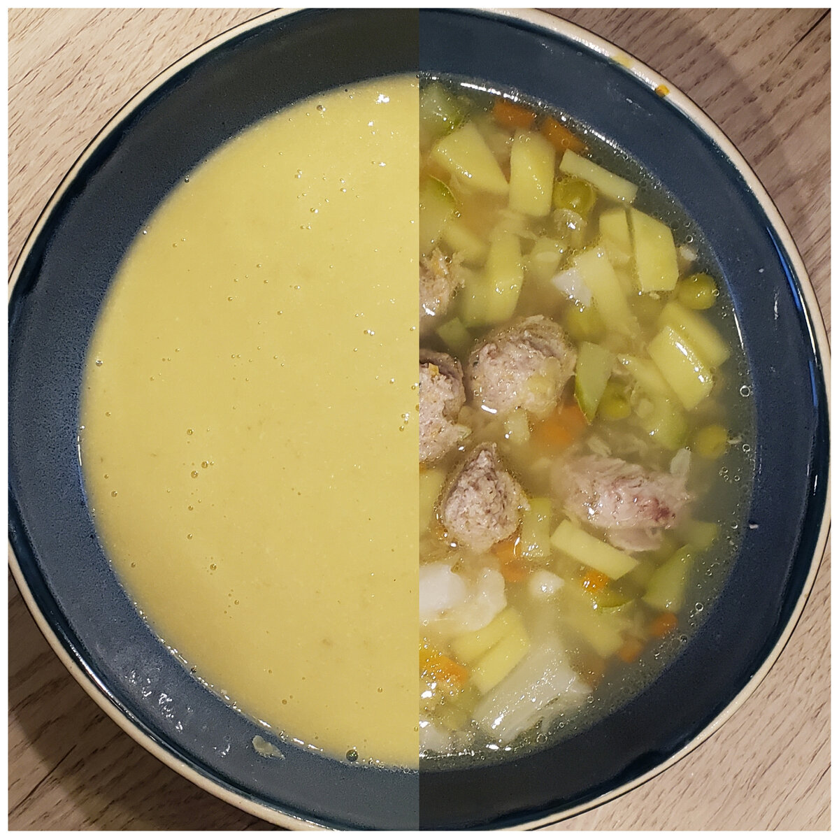 Два варианта подачи.