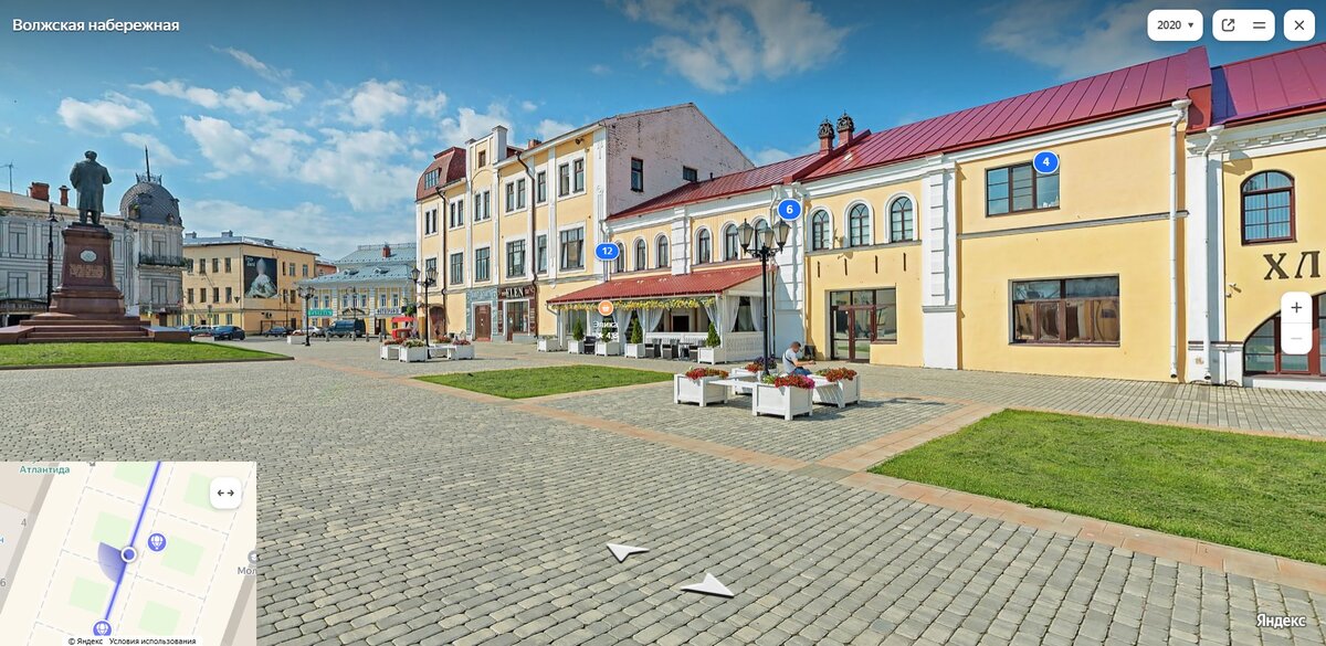Красная площадь - 2020. С Яндекс.панорам