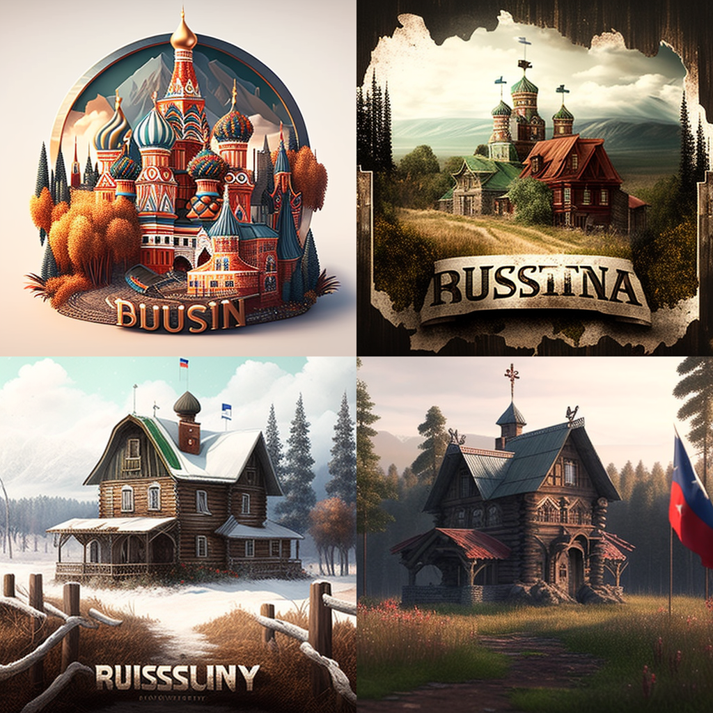 Генерация по одному ключевому слову Russia