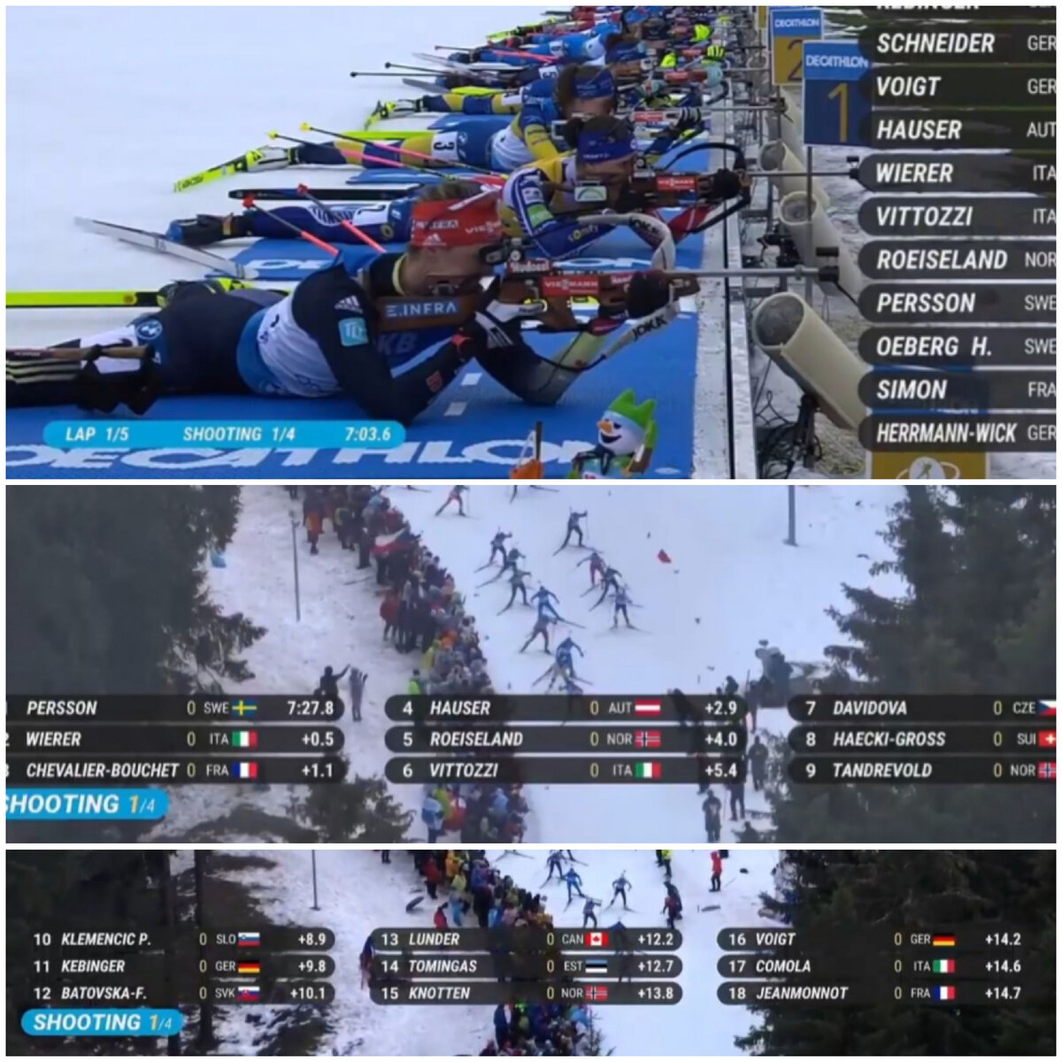 После 1 рубежа