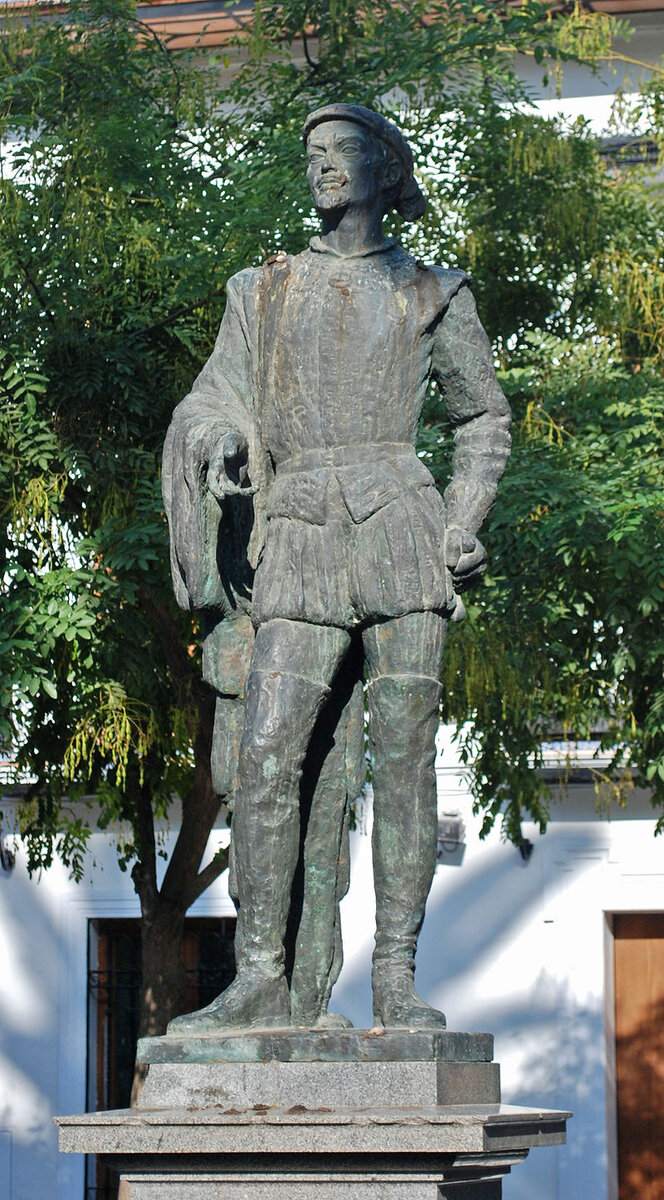 Памятник дону Хуану Тенорио в Севилье. 