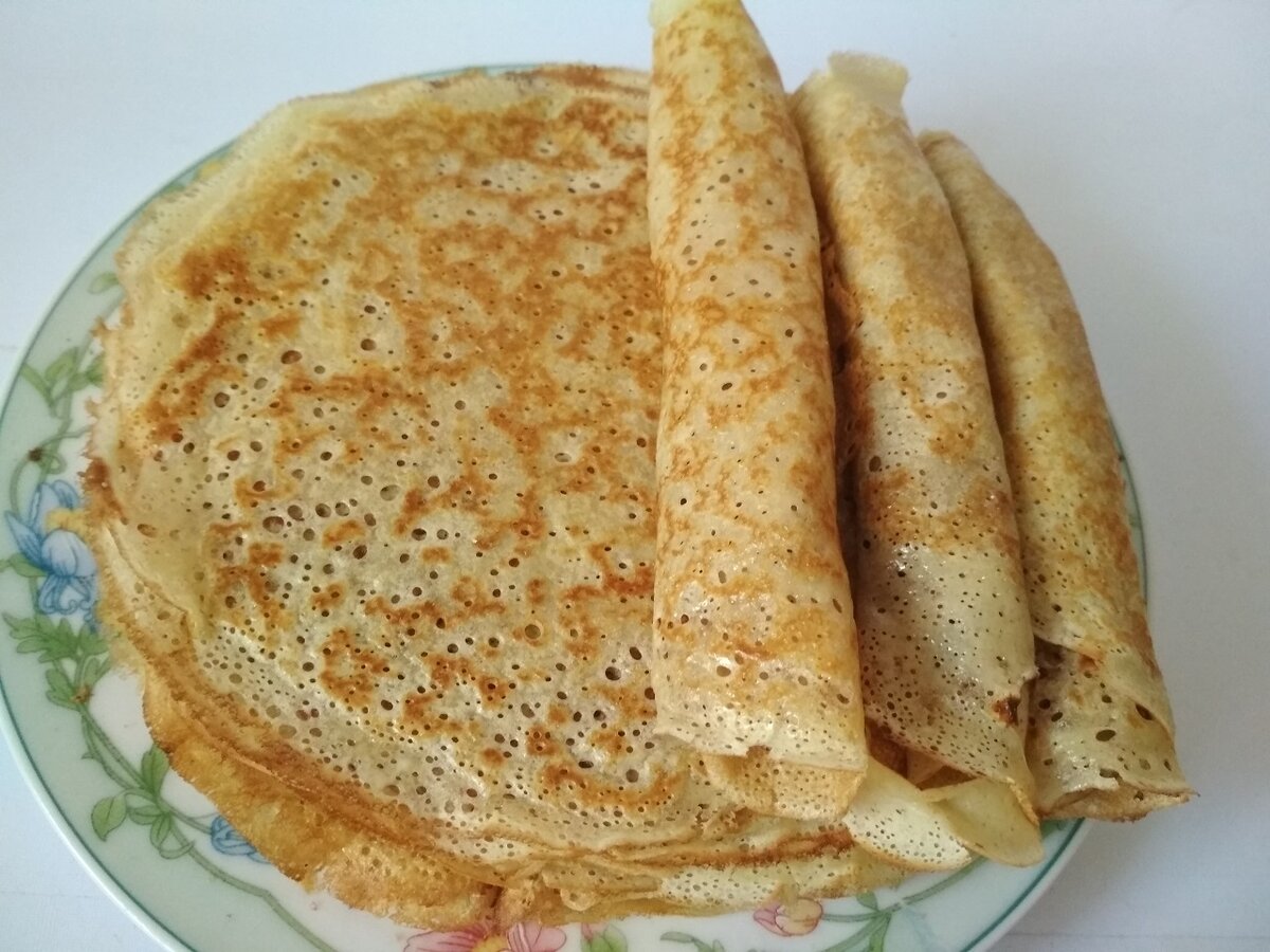 Блины на молоке. Фото из архива автора
