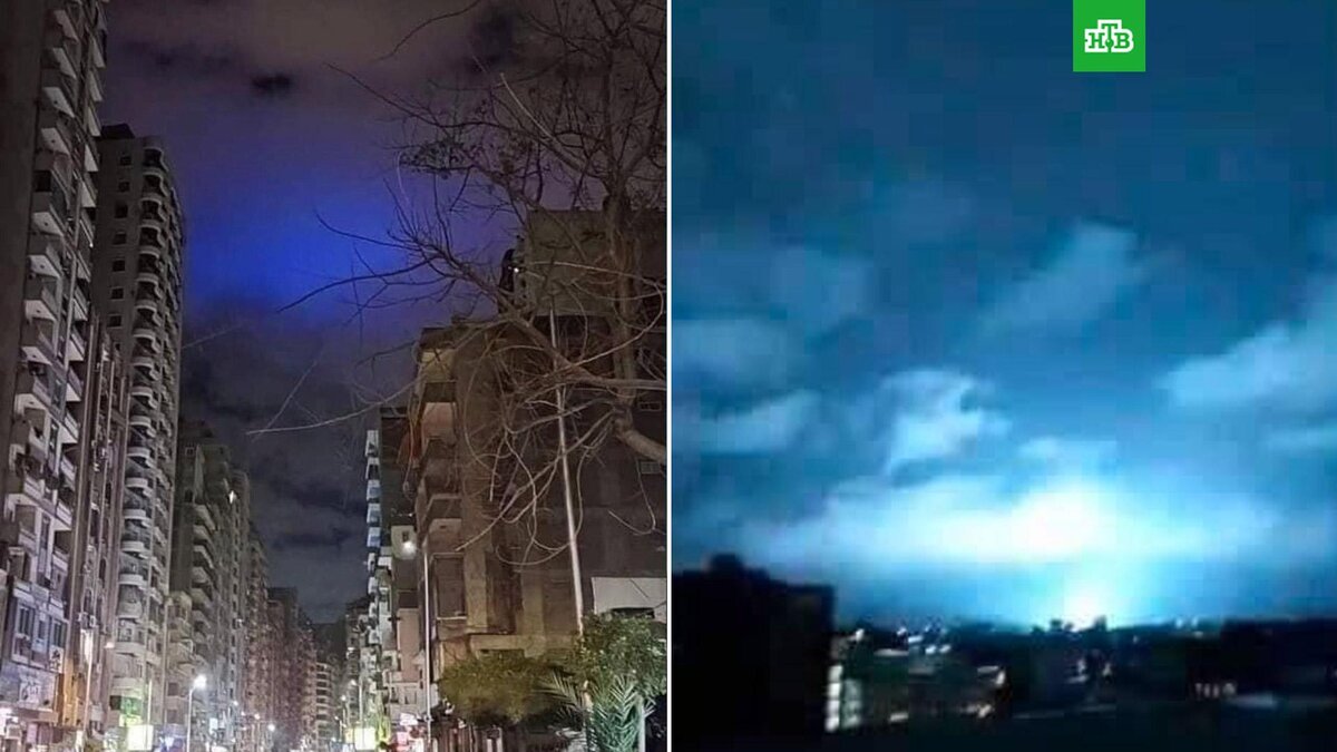 Голубая вспышка в Турции