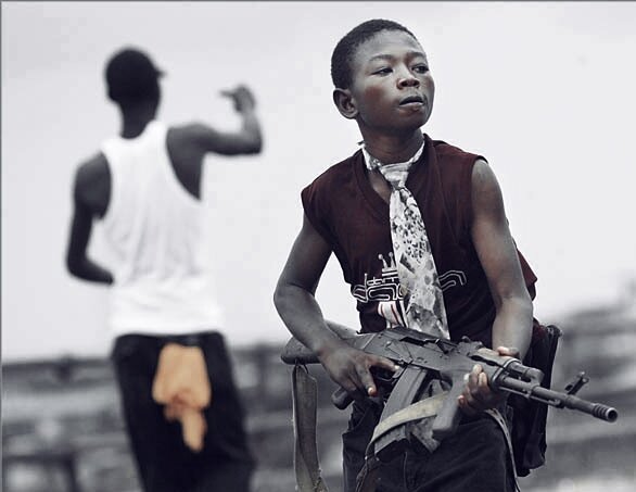 Либерия. 1990-е гг. Фото - bbc
