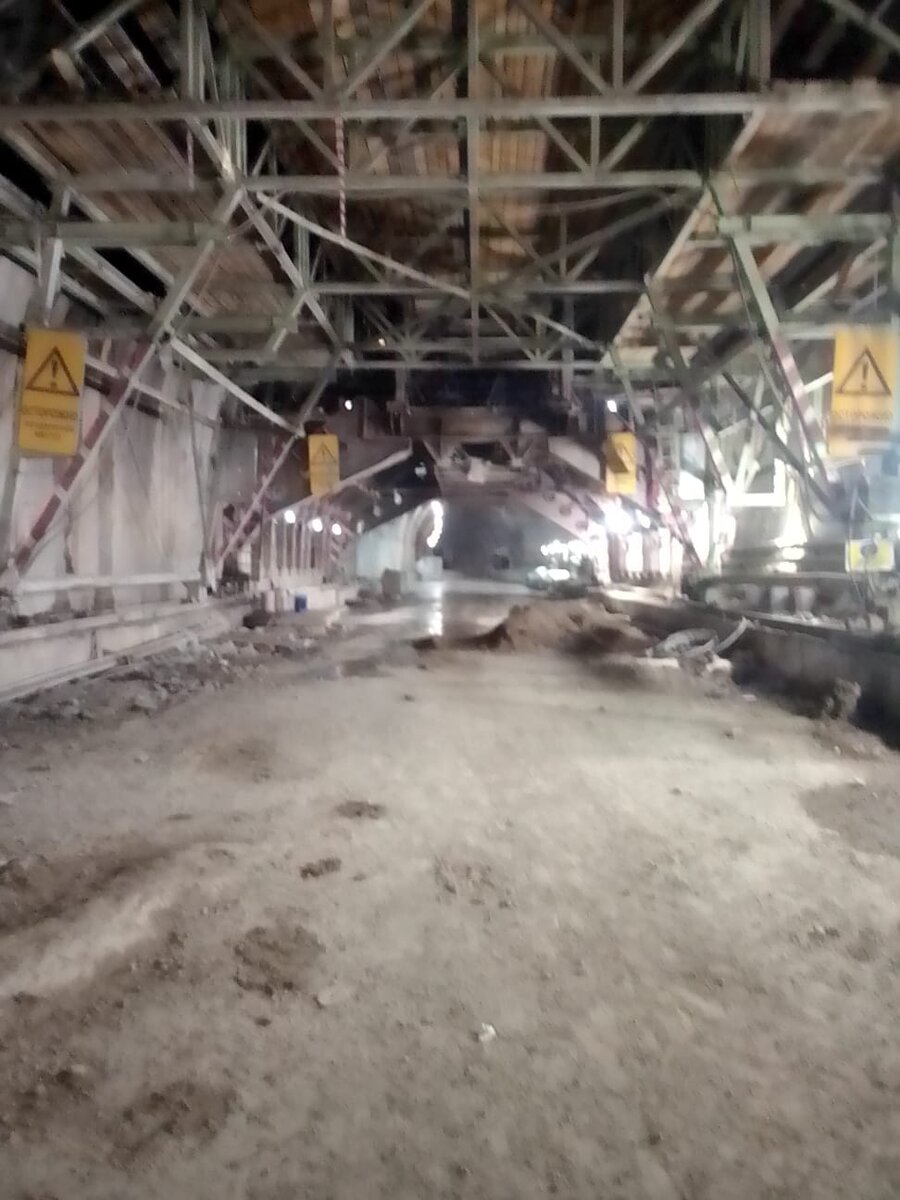 Пока так выглядит внутри. Фото автора