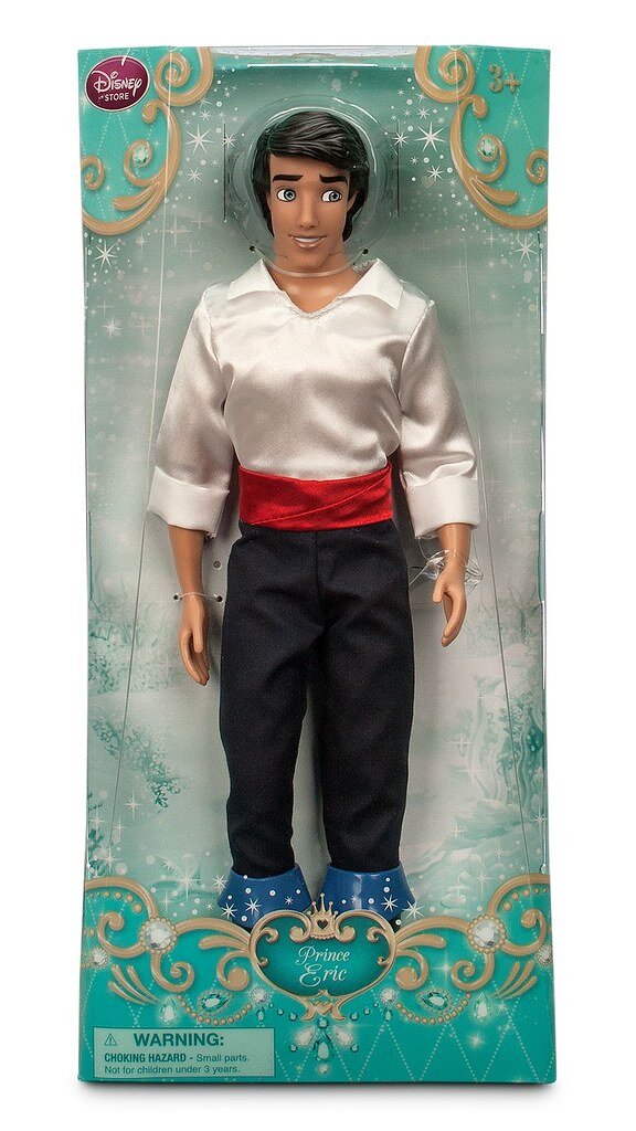 Disney Store Doll Prince Eric TV