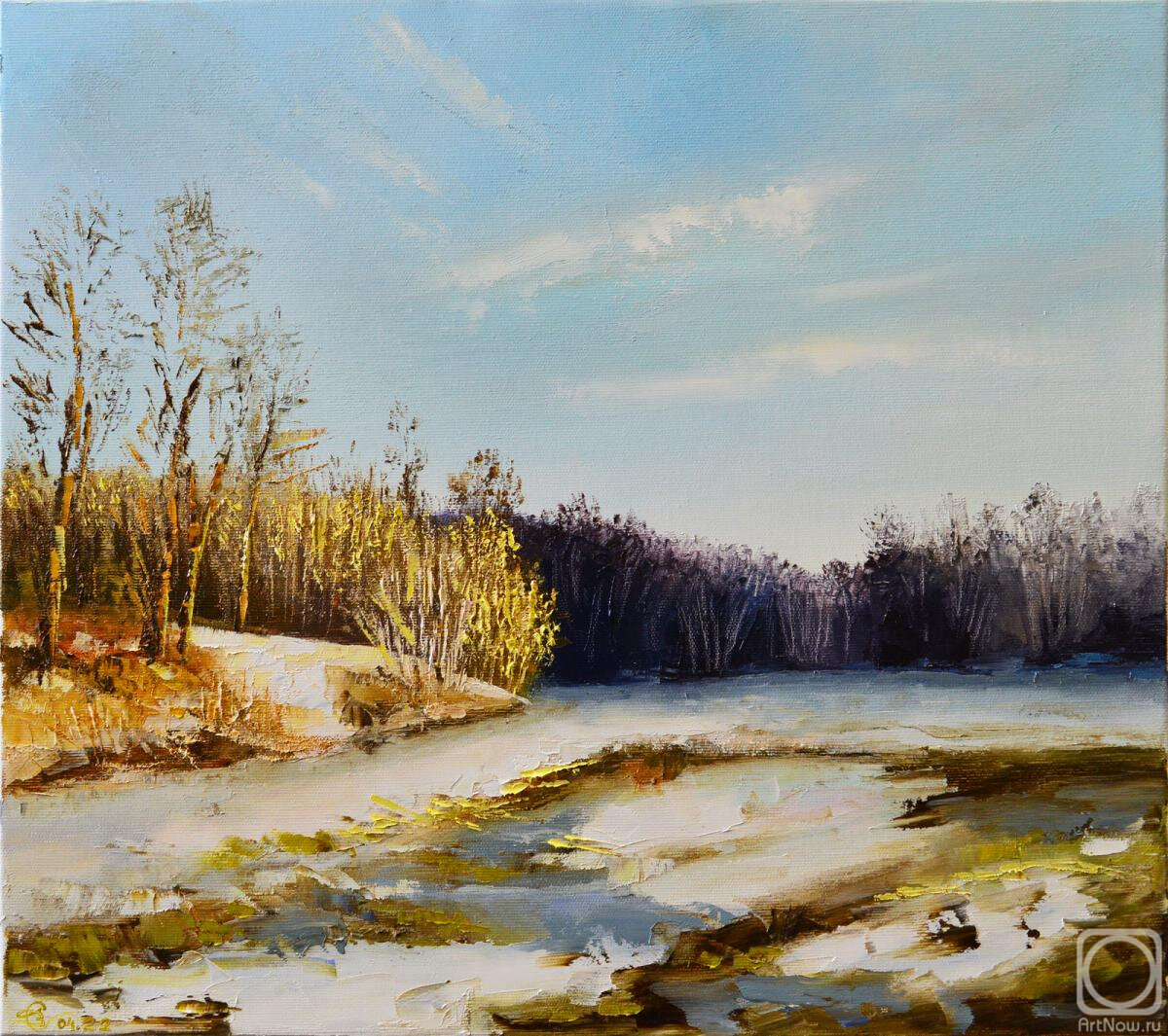 Плывущая весна. Купить https://artnow.ru/ru/artists/3/10642/picture/12.html?furi=1