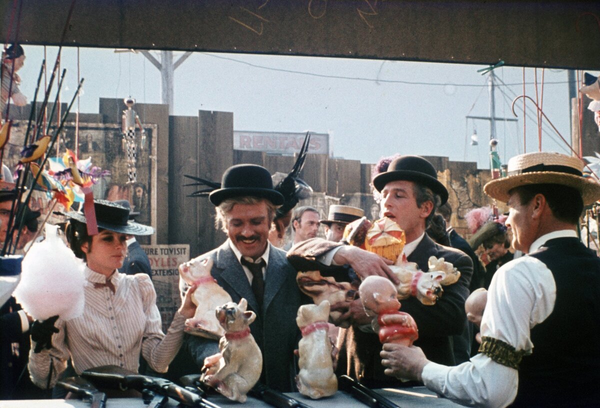 Кадр из фильма "Бутч Кэссиди и Санденс Кид" (1969)