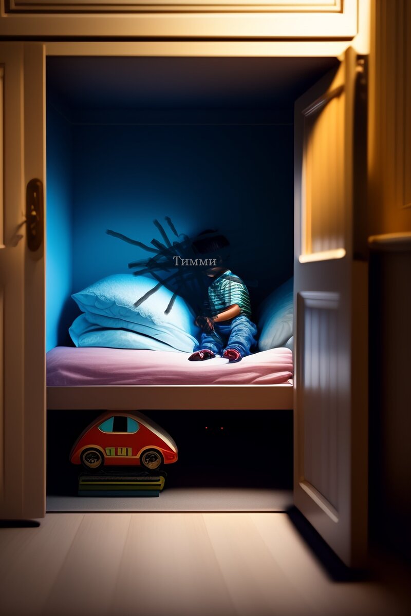 Почему дети боятся монстров под кроватью