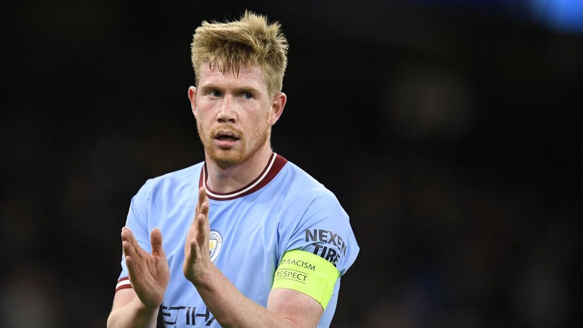    Полузащитник "Манчестер Сити" Кевин де Брёйне© AFP 2023 / OLI SCARFF