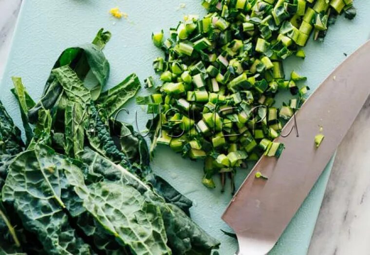 Зеленая паста с горошком и рикоттой