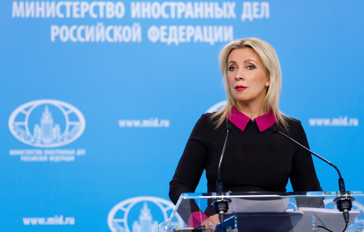    Официальный представитель МИД РФ Мария Захарова  Пресс-служба МИД РФ/ТАСС