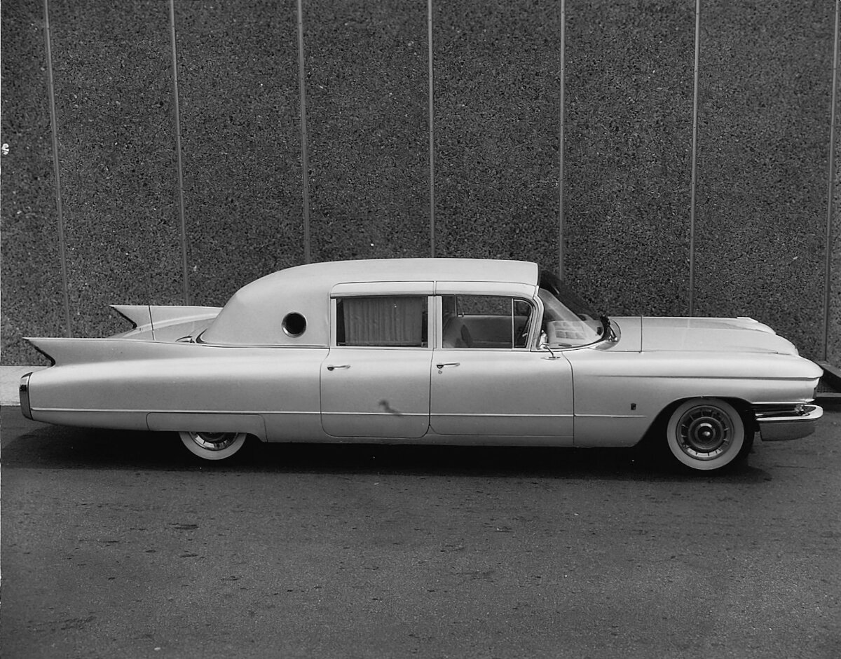 Gold Cadillac 75 Fleetwood