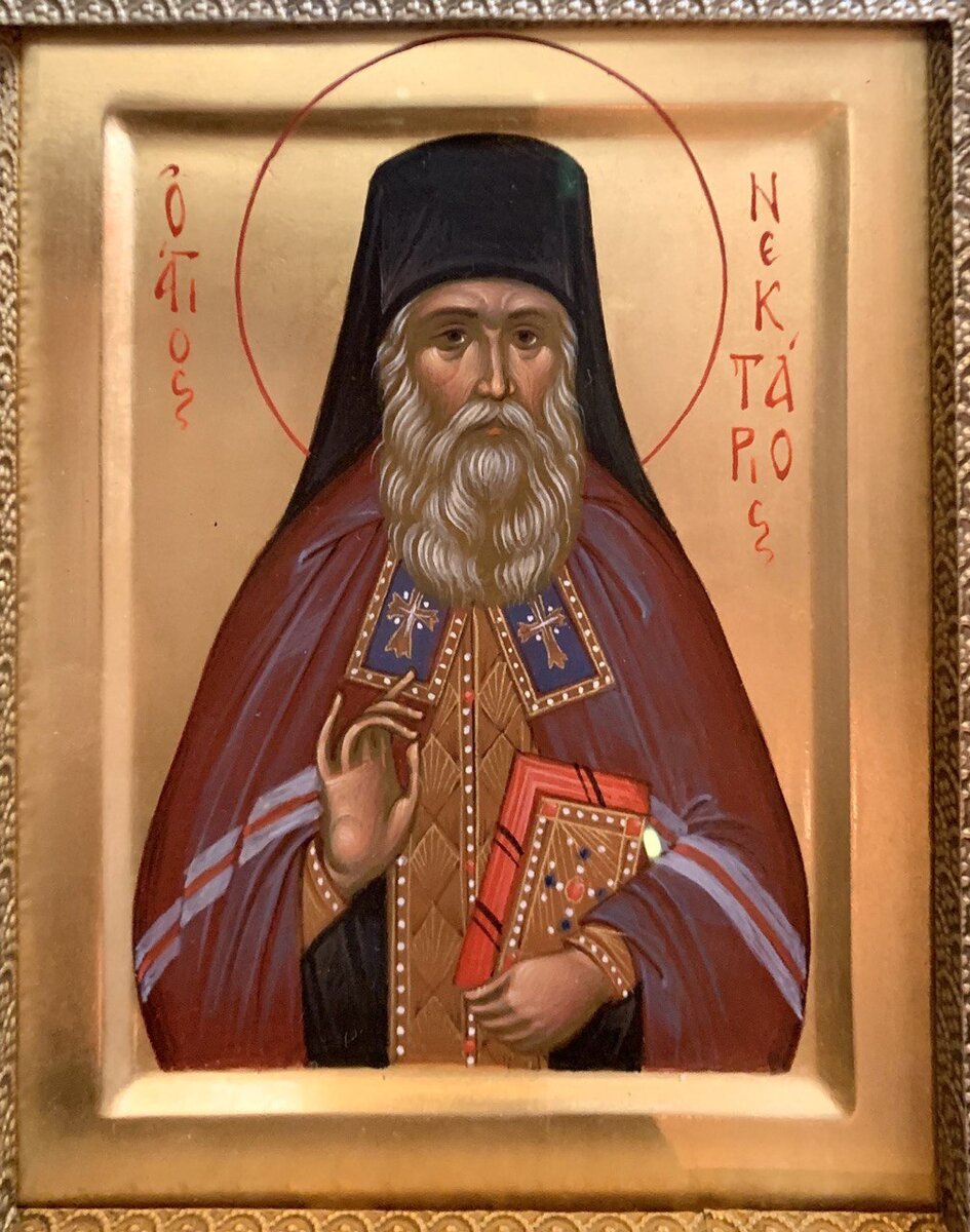 Сама Пресвятая Богородица пела для св. Нектария вместе с Ангелами. Источник: https://www.hamburg-hram.de/wp-content/uploads/2020/11/2020-11-23-21.58.00.jpg https://buzulukeparh.ru/news/den-prazdnovaniya-v-chest-ikony-bozhiej-materi-skoroposlushnicza