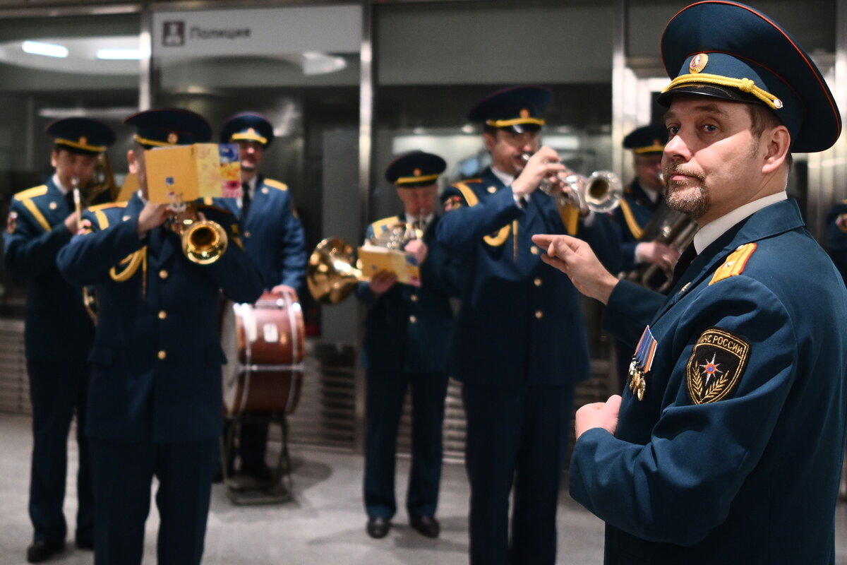 цветы в метро