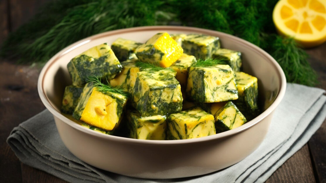    Запеченые кабачки с дижонской горчицей и укропом