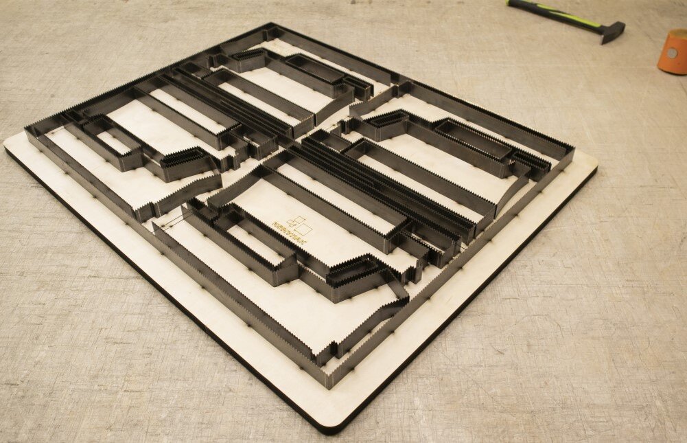 Линейки на штанцформе