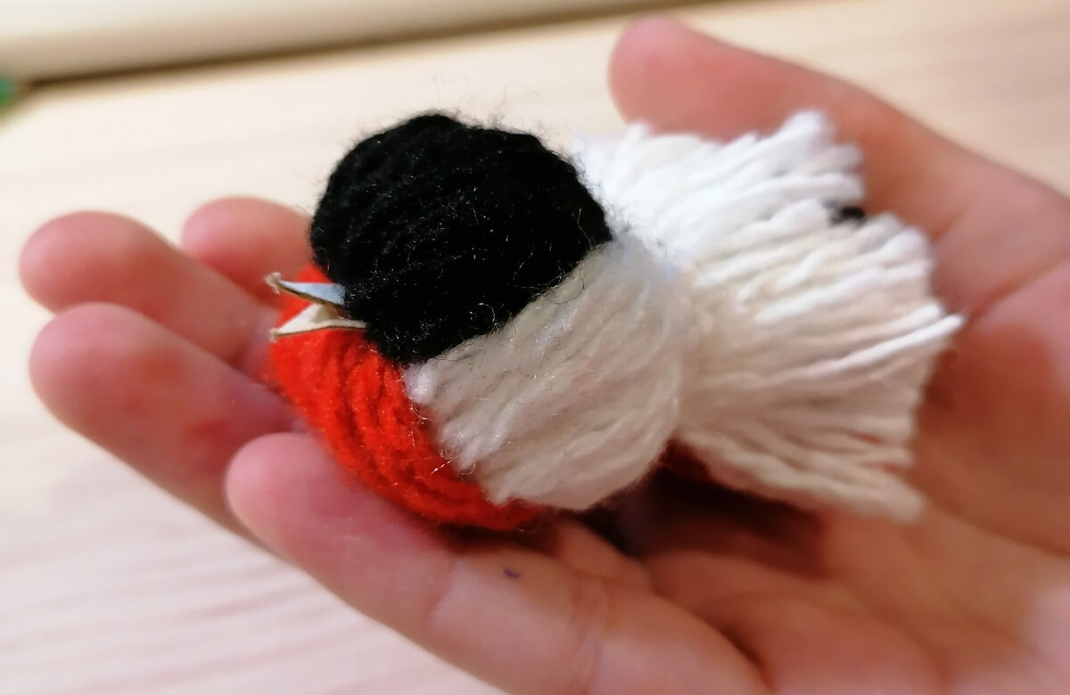 Фото автора. Поделка дочки.