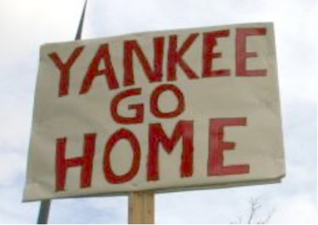 Yankee go home!  (Из статьи)