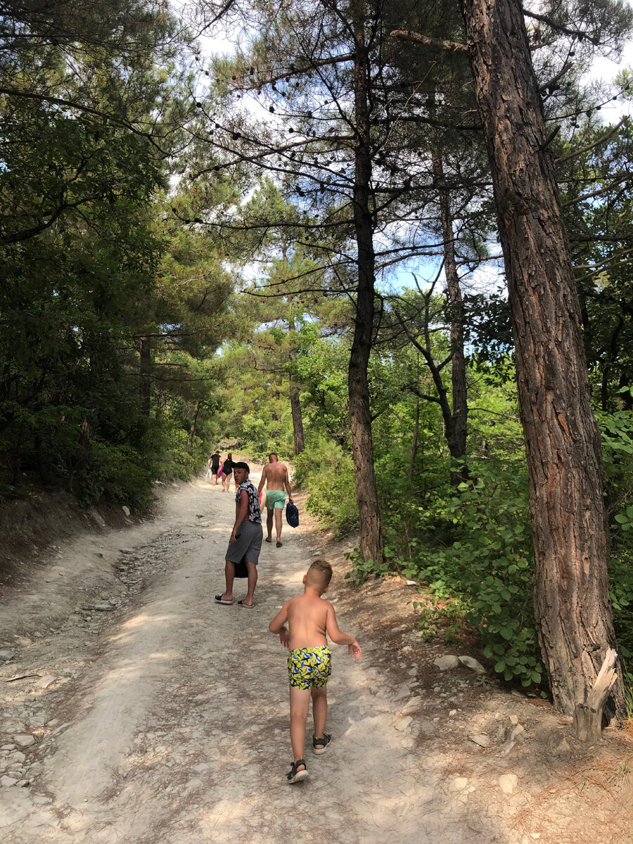 Дорога к пляжу 