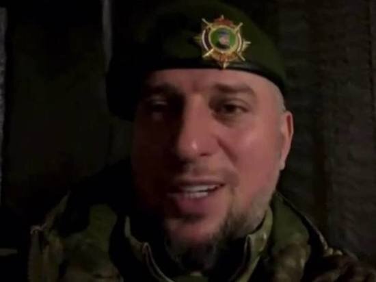     Скриншот видео.Телеграм-канал Апти Алаудинов.